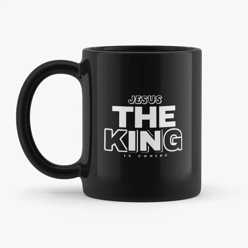 Jesus The King is Coming Premium Mug